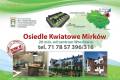 Szeregwki w Mirkowie - tylko 2 999z./m2